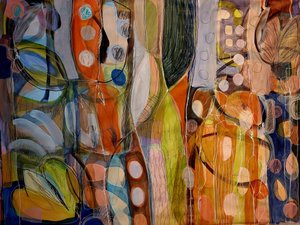 Levendige organische vormen