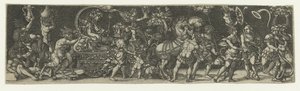 Triomf van Bacchus door Monogrammist AC
