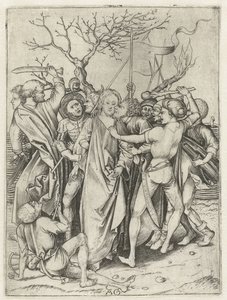 Gevangenneming van Christus door Monogrammist AG