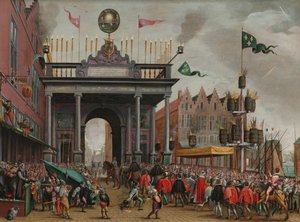 Blijde Intrede van de Hertog van Anjou in Antwerpen op 19 februari 1582