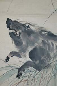 Inoshishi-zu door Mori Sosen door Mori Sosen
