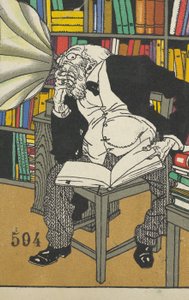 De Dialecticus, 1911 door Moritz Jung