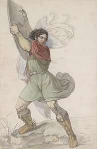 Moritz Michael Daffinger Wilhelm Tell door Moritz Michael Daffinger