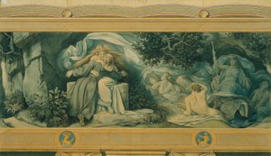 De mooie Melusine: X. Het terugvinden door Moritz Ludwig von Schwind