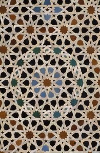 Bou Inania Madrasa, zellij tegelwerk