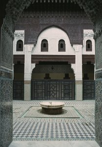 Madrasa Bou Inania, binnenplaats