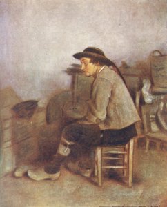 Een landarbeider door Mortimer Ludington Menpes