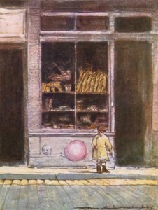 Broodwinkel bij de Centrale Markt door Mortimer Ludington Menpes