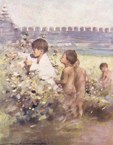 Wereldkinderen: Birmees, Een vondst door Mortimer Ludington Menpes