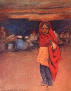 Wereldkinderen: Indiaas, Het Einde van de Dag door Mortimer Ludington Menpes