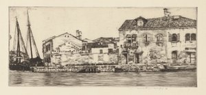 Giudecca door Mortimer Menpes