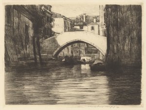 In het oog van de zon, Venetië door Mortimer Menpes