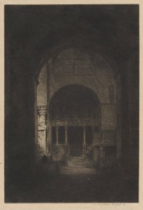 Interieur van St. Mark door Mortimer Menpes