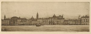 Panorama vanaf St. Mark door Mortimer Menpes
