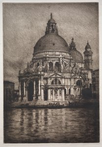 Santa Maria Della Salute #2, 1910 door Mortimer Menpes
