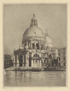 Santa Maria della Salute door Mortimer Menpes