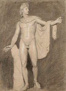 Gipsafgietsel van de Apollo Belvedere