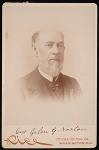 Portret van Kapitein Galen G. Norton door Moses P. Rice