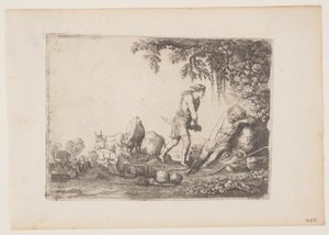 Mercurius verslaat Argus, uit Het verhaal van Mercurius en Argus door Moses van Uyttenbroeck