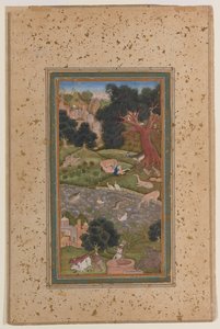 Majnun in de Wildernis, c.1600