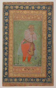 Raja Man Singh I van Amber, ca.1590 door Mughal School