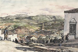 Andalusië, Spanje door Muirhead Bone