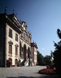 Gevel van Villa Mansi