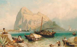 De Rots van Gibraltar, vanuit Algeciras