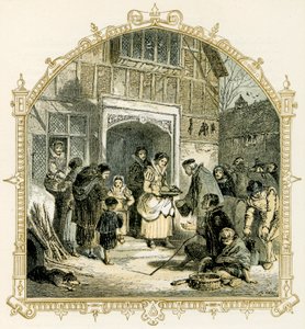Elizabethaanse kerstscène