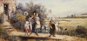 Meidagkransen door Myles Birket Foster