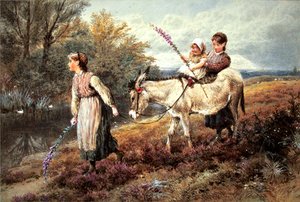 De Rit Naar Huis door Myles Birket Foster