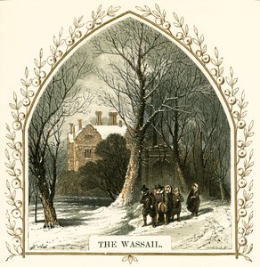 De wassail door Myles Birket Foster