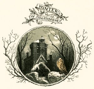 Winter door William Shakespeare