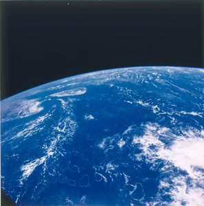 Aarde vanuit de ruimte - de Indische Oceaan, ca. jaren 1980