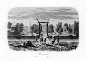 Batavia Jakarta, Indonesië, c1840