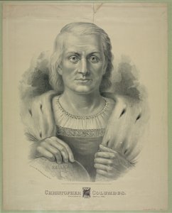 Portret van Christoffel Columbus (1451 - 1506)