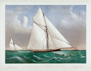 De Cutter Genesta door Currier & Ives door Currier and Ives