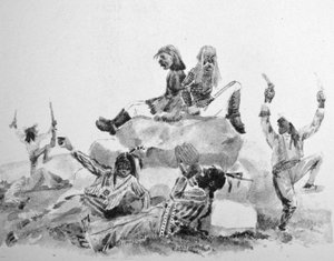 Een Huilende Swell - Op het Oorlogspad door N. and Ives, J.M. Currier