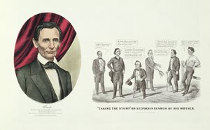 Hon. Abraham Lincoln, 16e President van de Verenigde Staten, 1860