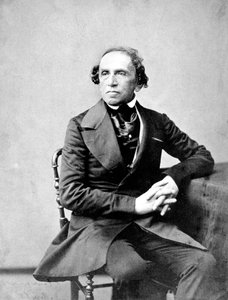 Duitse componist Giacomo Meyerbeer gefotografeerd door Nadar door Nadar