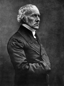 Francois Guizot (1787-1874) Franse historicus en politicus, gefotografeerd door Nadar, april 1850