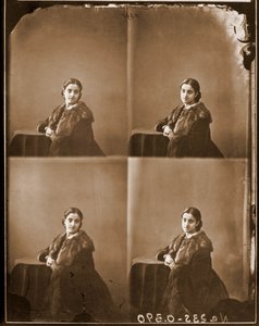 Portret van Adelina Patti, sopraan door Nadar
