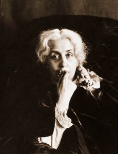 Portret van Ernestine Nadar, geboren Lefèvre 1836-1909 (foto)