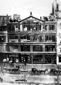 Atelier van Nadar (1820-1910) in Parijs ca. 1860