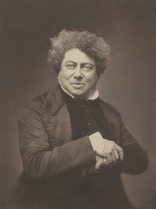 Alexandre Dumas père (1802-1870) door Nadar
