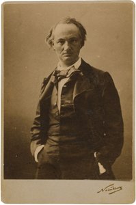 Charles Baudelaire 1821-1867 door Nadar