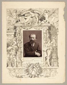 Édouard Manet (Franse schilder, 1832-1883) door Nadar