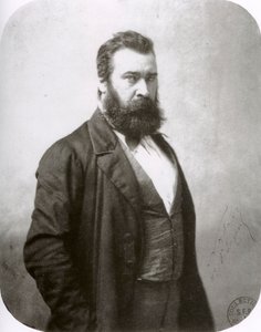 Jean-François Millet, Franse schilder, ca. 1860s door Nadar