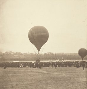Le Geant, Champ de Mars, 18 oktober 1863, waarschijnlijk gedrukt 1880-1889 door Nadar