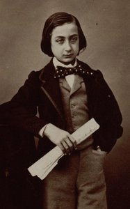 Portret van de violist en componist Henri Ketten door Nadar